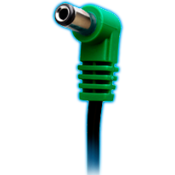 Adaptateur Cioks Flex Type 4 Green - 4030 Line6 Dc Plug 30Cm