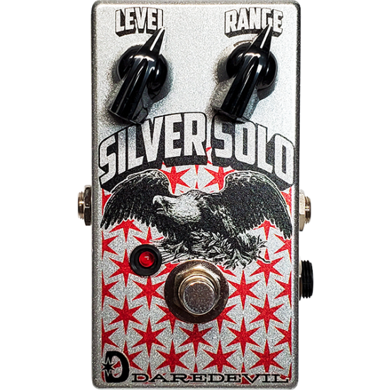 --- DISCONTINUE ---DAREDEVIL PEDAL silver SOLO