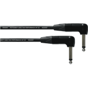 --- DISCONTINUE ---Cordial CPI0.3RR - câble instru neutrik jack/jack mono coudés - 0,30m