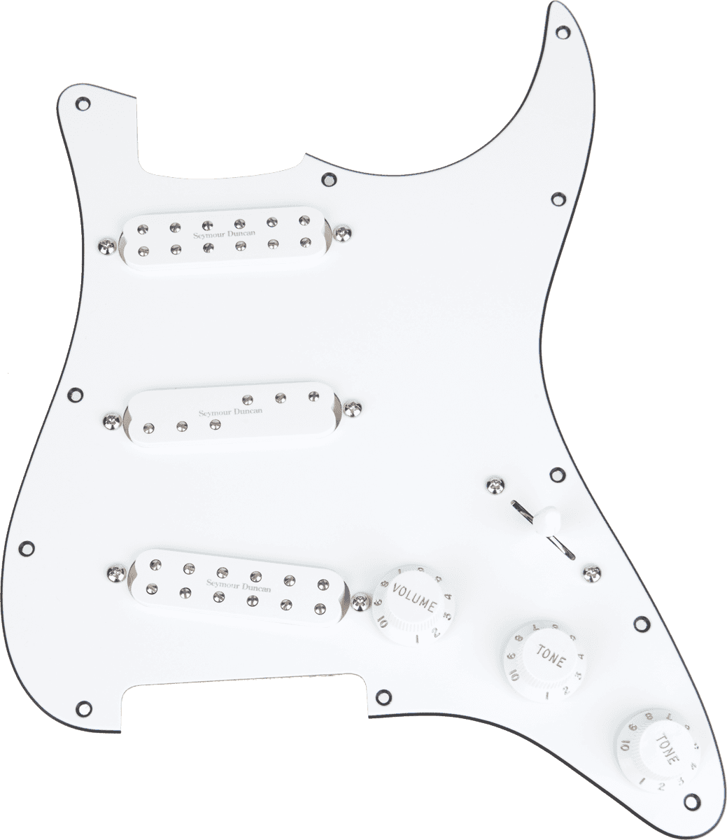 Seymour Duncan AXE-PG-W - plaque everything axe blanc
