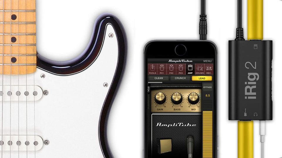 IK Multimedia IRig 2 - interface audio mobile guitare
