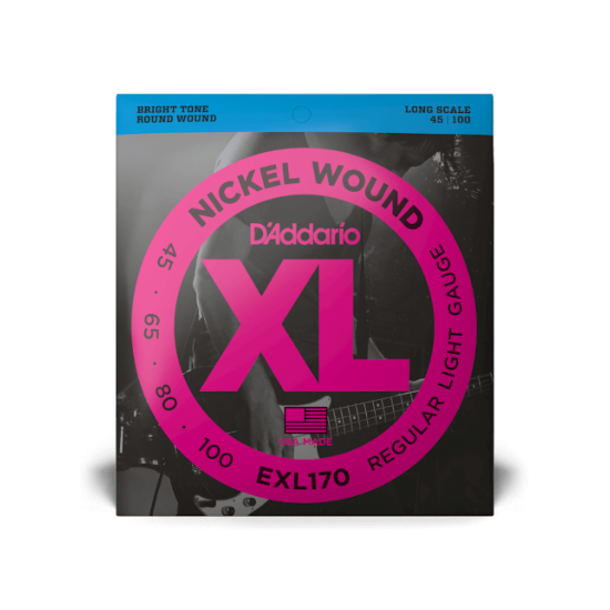 D'addario EXL170 jeux cordes basse 45-100