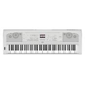 Yamaha DGX-670WH Bundle - Piano Numérique Arrangeur 88 notes Blanc