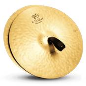 Zildjian K1002 - 18 k const. spec select med heavy pair w/pads, straps & bag