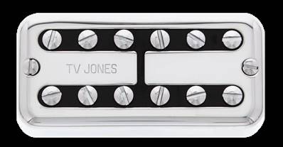 --- DISCONTINUE ---TV Jones micro Classic neck Universal mount Chrome