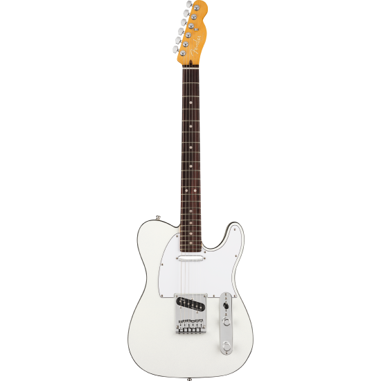 Fender American ULTRA Telecaster rosewood Artic Pearl - guitare electrique