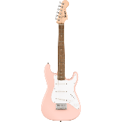 Mini Stratocaster, Laurel Fingerboard, Shell Pink