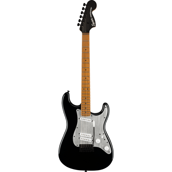 ---DISCONTINUE---Contemporary Stratocaster Special, Roasted Maple Fingerboard, Silver Anodized Pickguard, Black