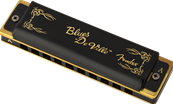 Blues DeVille Harmonica, Key of A