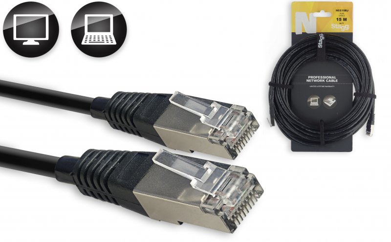 Stagg 15M RJ45-CAT6 CABLE SFTP