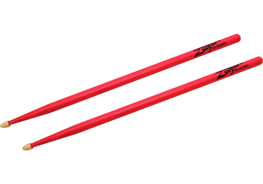 Zildjian 5ACWDGP > Baguettes de batterie 5A acorn neon rose