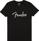 Fender Spaghetti Logo Men's Tee, Black, Large