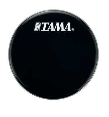 Tama BK24BMWS - peau de résonnance noire 24 logo Tama