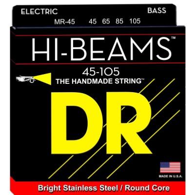 --- DISCONTINUE ---Cordes basse électrique DR Hi-Beams 45-105