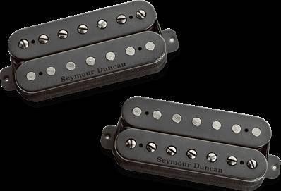 --- DISCONTINUE ---Seymour Duncan PGS-SNT-SET-P-7STR - pegasus/sentient 7 kit noir