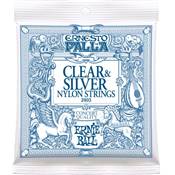 Ernie Ball Ernesto Palla Clear & silver