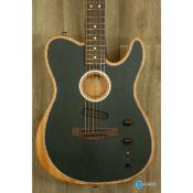 Fender Acoustasonic Player Brushed Black Touche Palissandre - Guitare électrique - électro-acoustique avec Gig Bag Fender