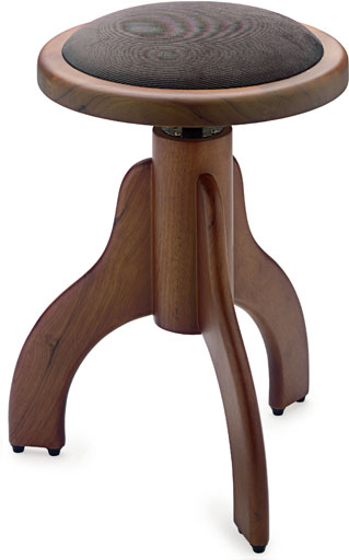 --- DISCONTINUE ---Stagg PS35 WN M V/BR - Tabouret de Piano - Noyer