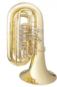 B&S PERANTUCCI 4097 - Tuba basse en ut 4/4 verni avec housse