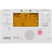 Korg TM60-WH - accordeur/métronome TM60 blanc