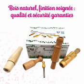Fuzeau 78321 - Coffret de 5 appeaux Oiseaux de la basse-cour