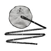 --- DISCONTINUE ---BG A30ABF- Ecouvillon pour flute basse en microfibre, mousse et soie