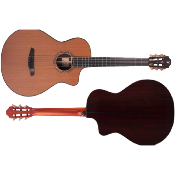 Guitare classique furch gn4 grand crossover nylon c-r 45mm