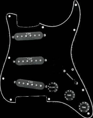 Seymour Duncan STK-S10PGD - plaque yjm fury noir
