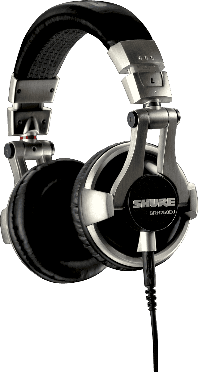 --- DISCONTINUE ---Shure SRH750DJ - casque DJ reference