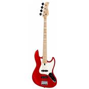 --- DISCONTINUE ---Marcus Miller V7 Swamp Ash 4 Wb Bright metallic Red - Basse électrique 4 cordes