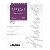 D'Addario reserve classic force 3.5 - boite de 10 anches clarinette Sib