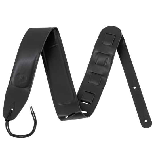 Sangle cuir rembourrée Prodipe noir