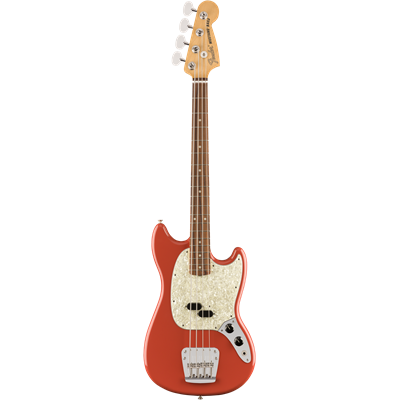 Fender Vintera 60s Mustang Bass, Pau Ferro Fingerboard, Fiesta Red