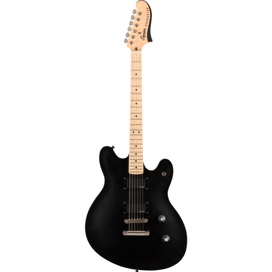 --- DISCONTINUE ---Contemporary Active Starcaster, Maple Fingerboard, Flat Black