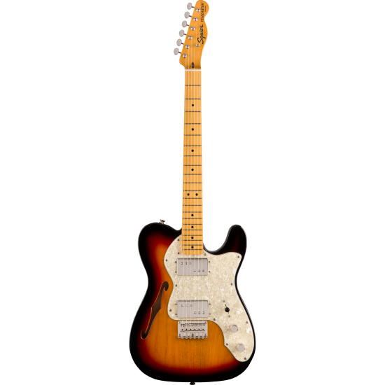 --- DISCONTINUE ---Classic Vibe '70s Telecaster Thinline, Maple Fingerboard, 3-Color Sunburst