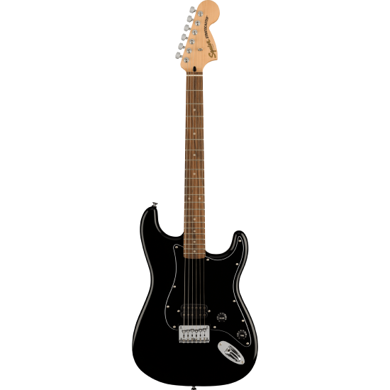 FSR Affinity Series Stratocaster H HT, Laurel Fingerboard, Black Pickguard, Black