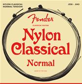 Nylon Acoustic Strings, 130 Clear/Silver, Ball End, Gauges .028-.043, (6)