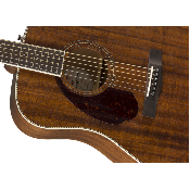 Guitare folk Fender PM-1 All Mahogany Gaucher étui