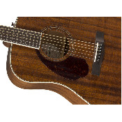 Guitare folk Fender PM-1 All Mahogany Gaucher  étui