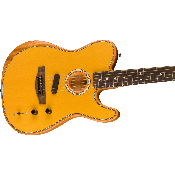 Fender Acoustasonic Player Butterscotch Blonde Touche Palissandre - Guitare électrique - électro-acoustique avec Gig Bag Fender