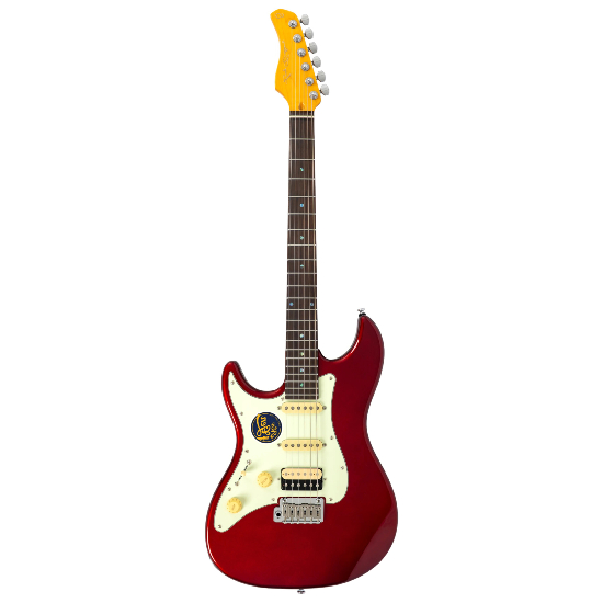 Larry Carlton S7 HSS gen3 candy apple red gaucher
