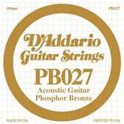 D'Addario Corde guitare folk. 027