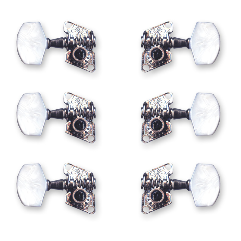 Yellow Parts EZ17900N - Mécaniques Acoustique Individuelle Double Trou Chrome par 6
