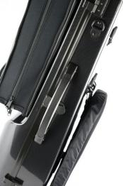 Bam Cases Hightech Noir Carbone 3126XLC - Etui pour clarinette basse (Ut) 2 clarinettes Sib/La