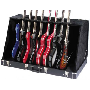 Stagg GDC-8 - Coffre rack pour 4 guitares acoustiques ou 8 électriques