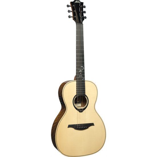 guitare electro-acoustique lag michel haumont parlor electro