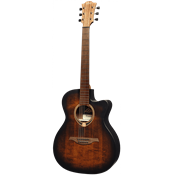 Guitare electro-acoustique Lag T70ACE Black And Brown