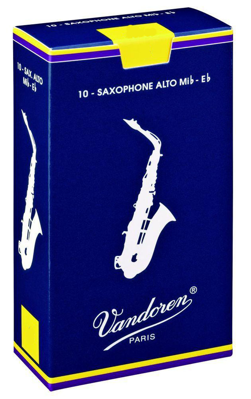Vandoren SR211 - Traditionnelles force 1 - anches saxophone alto - boite de 10