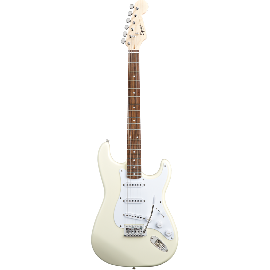 --- DISCONTINUE ---Squier Bullet Stratocaster artic WHITE - guitare éléctrique