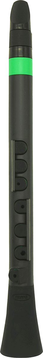 Nuvo DOOD - Clarinette en Ut en plastique - noire et verte